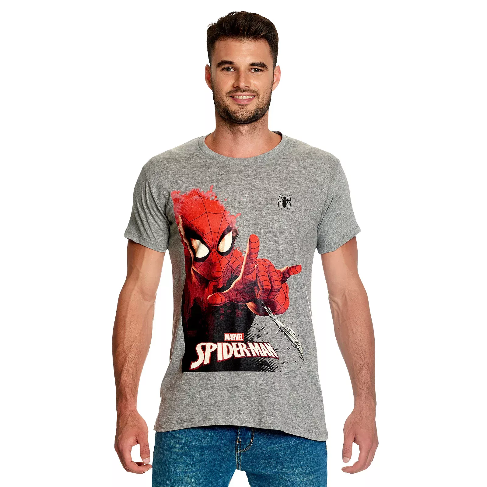 Spider-Man - Attack T-Shirt grey