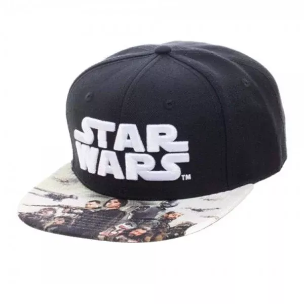 Star Wars Rogue One Sublimated Bill Snapback Hat