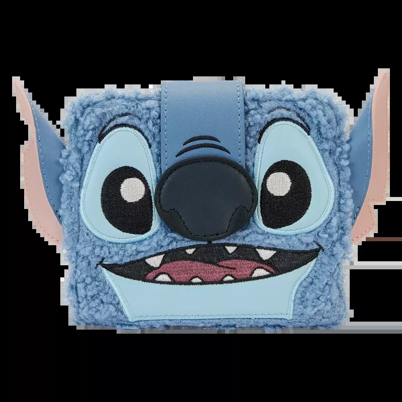 Stitch Plush Bifold Wallet