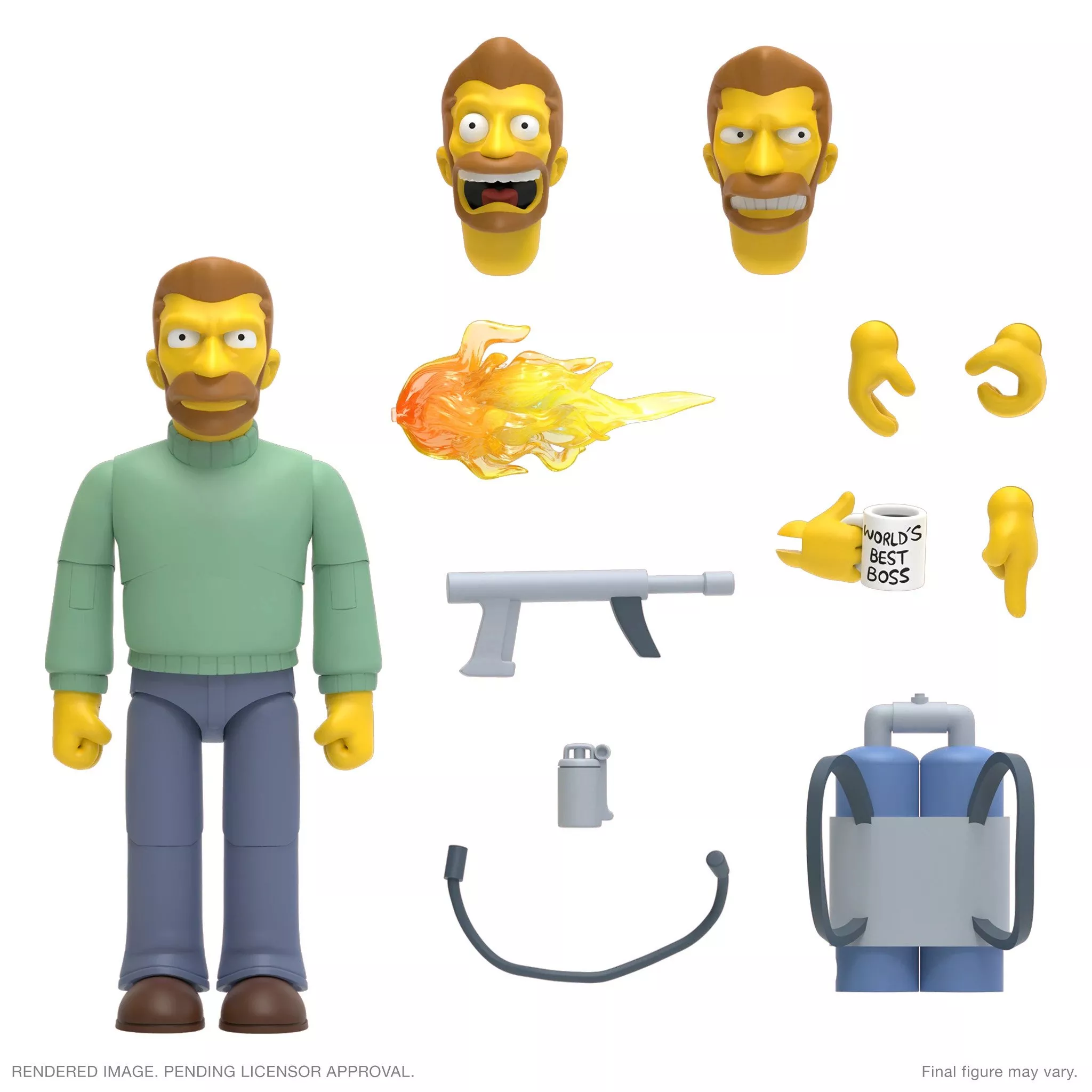 Super7 The Simpsons Ultimates HANK SCORPIO