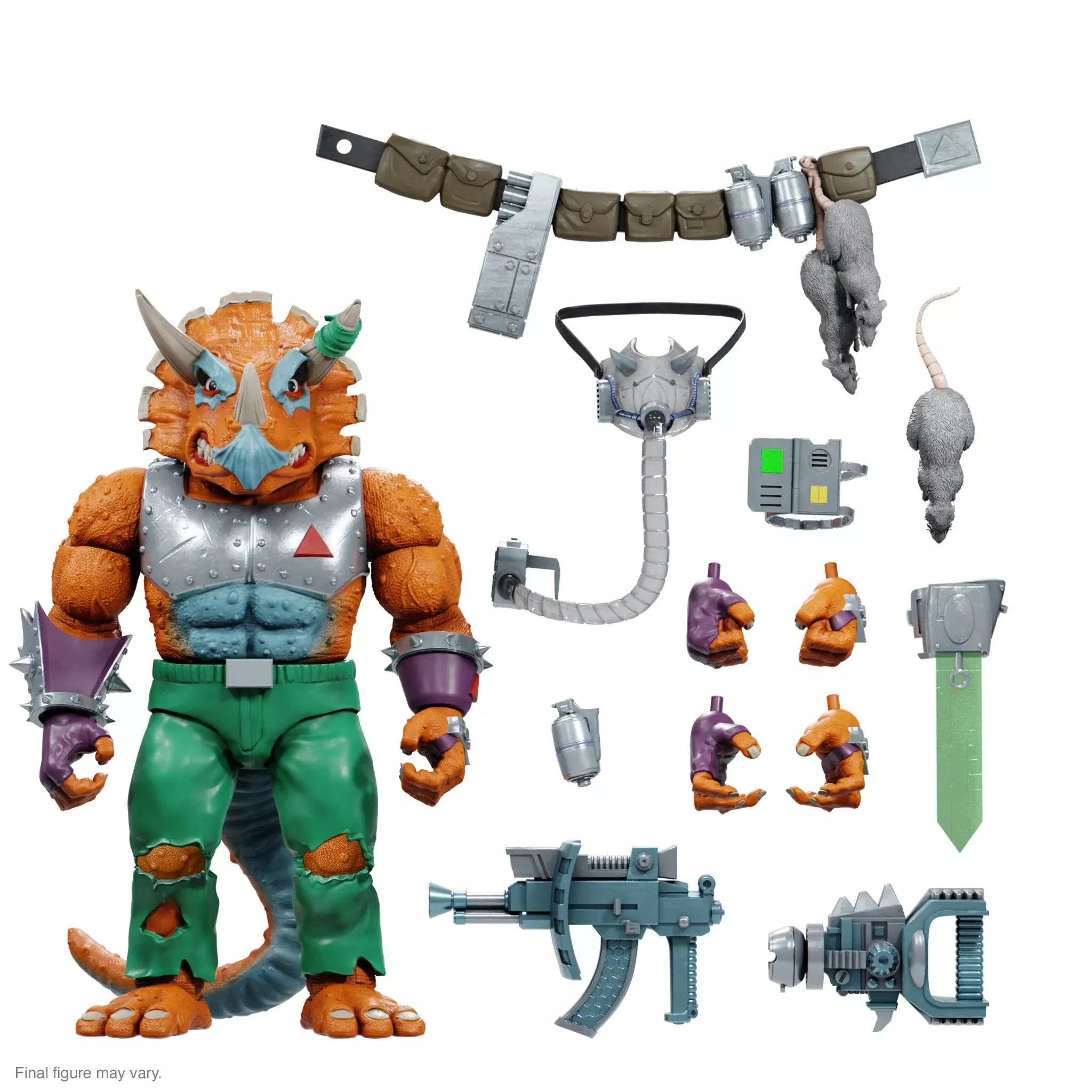 Super7 TMNT Ultimates TRICERATON