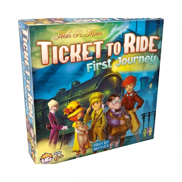 Ticket to Ride First Journey Board Game