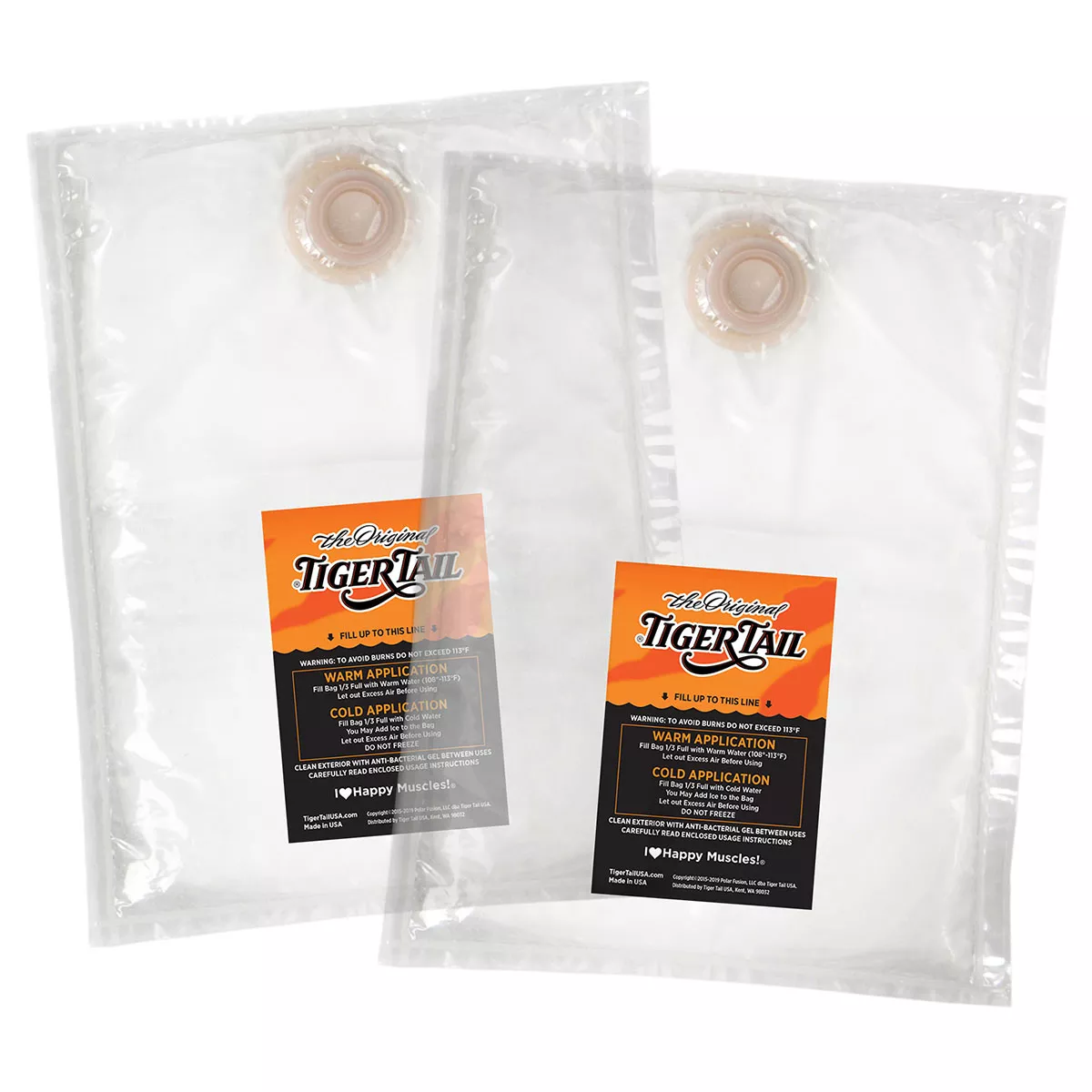 Tiger Tail Hot/Cold Water Bag Small (2-Pack)