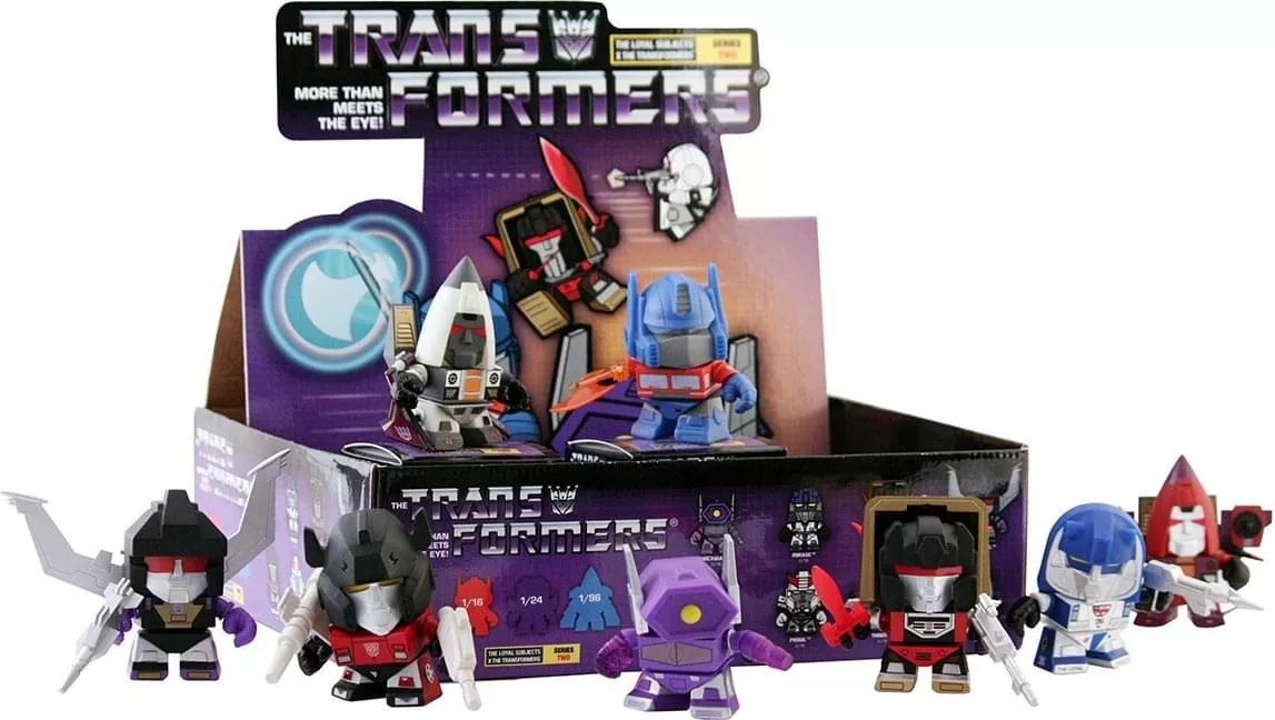 Transformers Blind Box 3" Action Vinyls Series 2, Case of 16