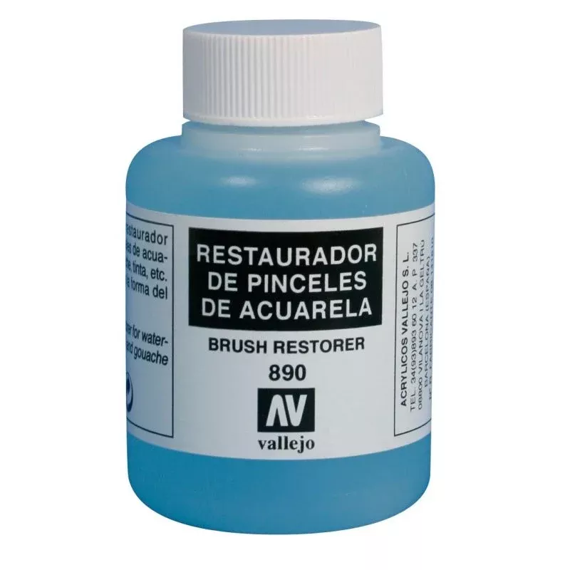 Vallejo 28.890 Brush Restorer 85ml Bottle