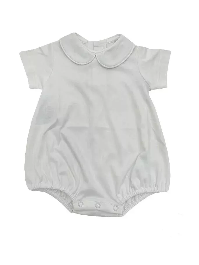 White Boys Bubble - Picot Knit