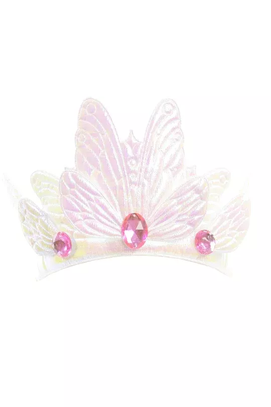 White Butterfly Soft Crown