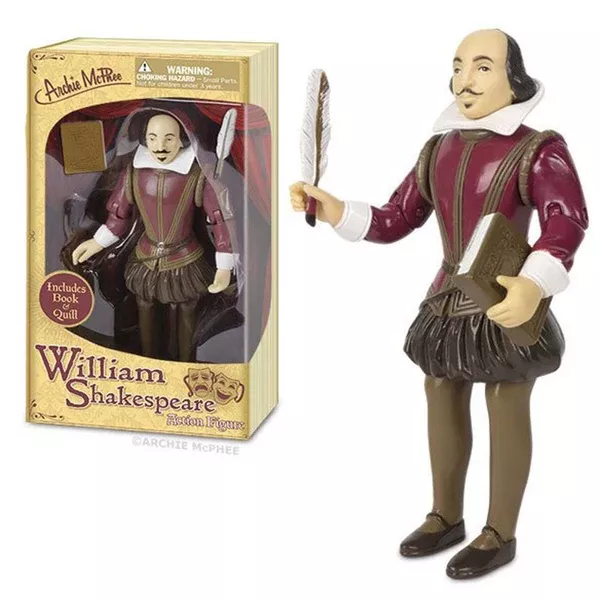 William Shakespeare Action Figure