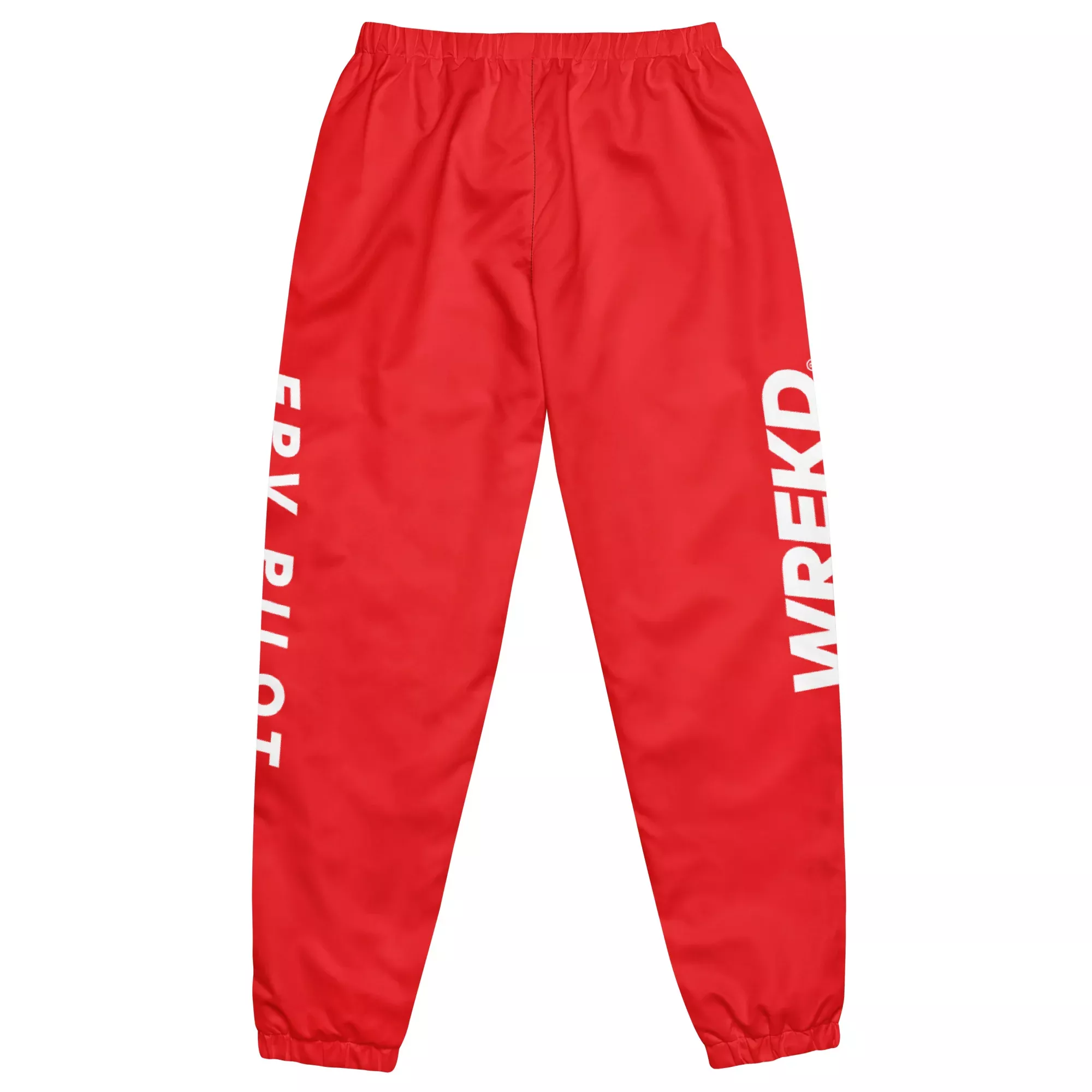 WREKD FPV Pilot Unisex Track Pants - Red