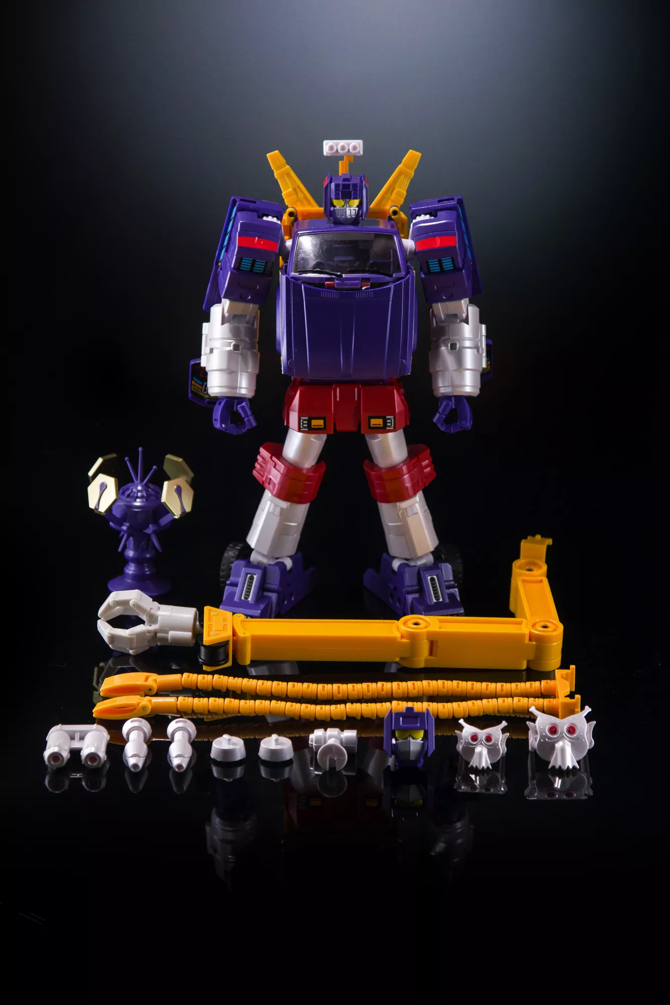 X-Transbots MX-9B PAEAN Diamond Version Blue Type